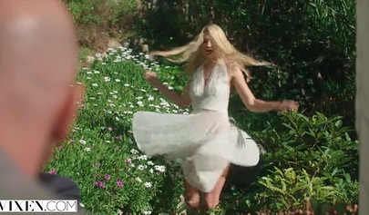 Blonde petite chick Kenna James gets hardcore ramming by her horny piano teacher