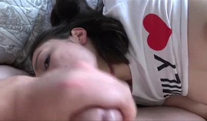 Brunette hot teen enjoys hardcore banging with her stepdaddy