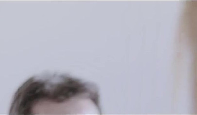 Slim blonde beauty is ready to try her first threesome and double penetration