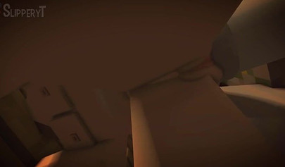 Animated Lego wife gets impregnated by her horny hubby