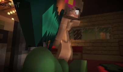 Animated Lego wife gets impregnated by her horny hubby