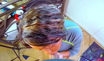 Chubby ebony stepmom Jade Jordan takes big black cock in doggystyle pose