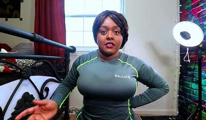 Chubby ebony stepmom Jade Jordan takes big black cock in doggystyle pose