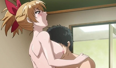 Horny hentai schoolgirls with big tits searching for a big dicks