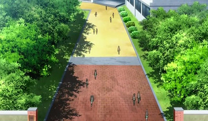 Horny hentai schoolgirls with big tits searching for a big dicks