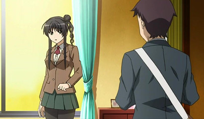 Horny hentai schoolgirls with big tits searching for a big dicks