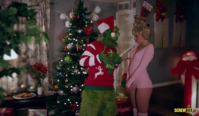 Christmas foursome with busty mom Cherie DeVille and sexy teen Chloe Cherry