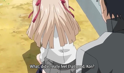 Hentai teen is hungry for a big cock in her slimy cunt