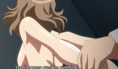 Hentai teen is hungry for a big cock in her slimy cunt