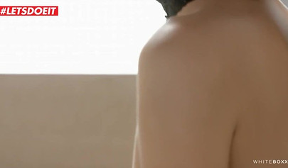 Cindy Shine and her stepsister make hot threesome with older dude