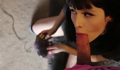 Hot ass Ivy Aura play games while getting fucked from behind