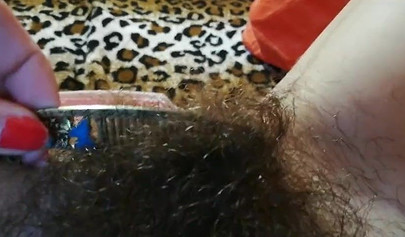 Compilation of amateur webcam girls and their big bushes