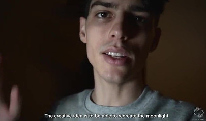 Hot European couple Luna and James love to fuck on camera