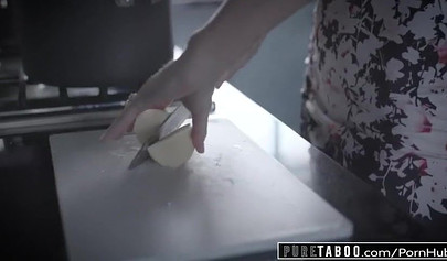 India Summer and her husband fuck their teenage daughter Elsa Jean