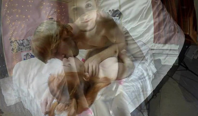 Amateur teenage redhead gets her cunt banged deep and creampied