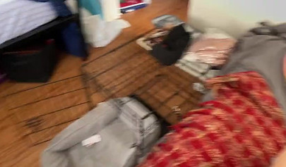 Slutty Asian busty teen riding a big cock in the morning