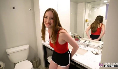 Young skunk Hazel Moore ​gets the rough pounding she craves