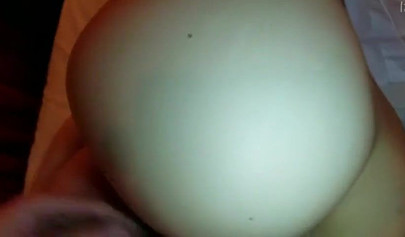 A sweet creampie for the cute Asian schoolgirl POV