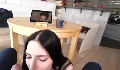 Nasty lesbian step sister has a crush on brother's girlfriend