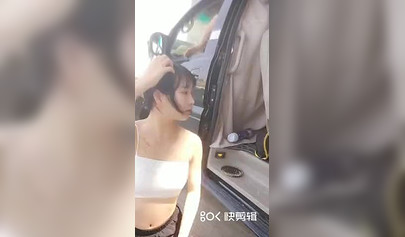 Chinese teen beauty chokes on a massive hard cock and loves it