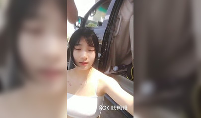 Chinese teen beauty chokes on a massive hard cock and loves it