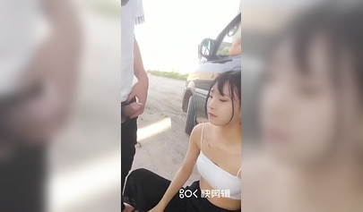 Chinese teen beauty chokes on a massive hard cock and loves it
