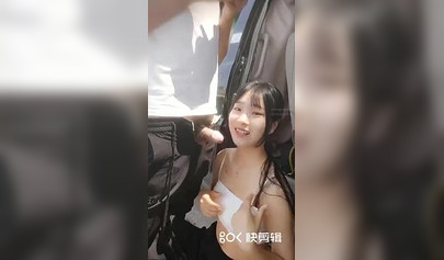 Chinese teen beauty chokes on a massive hard cock and loves it
