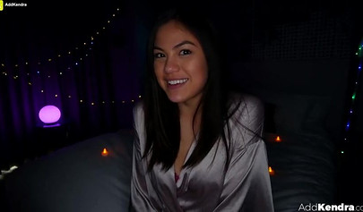 Asian teen sucks a cock before receiving it in her tight asshole