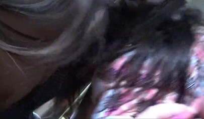 Two goth nubile friends share a cock and please it very nicely