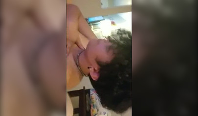 Chubby teen BFF loses a bet so she has to get stuffed