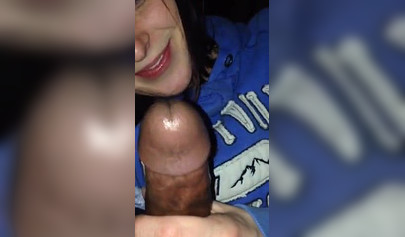 Adorable teen pleases a BBC and enjoys the taste in her mouth