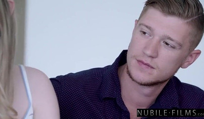 Nubile invites her best friend to join for an FFM threesome