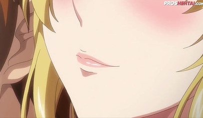 Young blonde hentai stepsister sucks stepbrother off and rides his rod