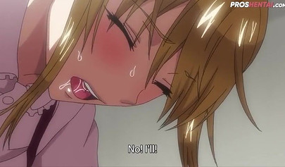 Young blonde hentai stepsister sucks stepbrother off and rides his rod