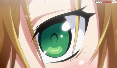 Young blonde hentai stepsister sucks stepbrother off and rides his rod