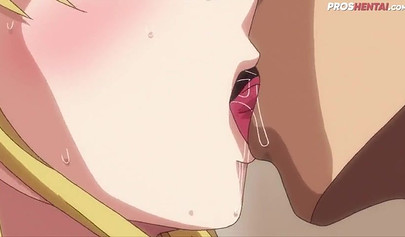 Young blonde hentai stepsister sucks stepbrother off and rides his rod