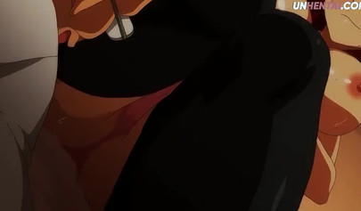 Redhead schoolgirl licked and dicked down hardcore in a hentai