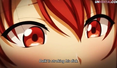 Redhead schoolgirl licked and dicked down hardcore in a hentai