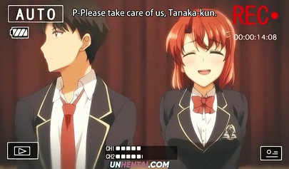 Redhead schoolgirl licked and dicked down hardcore in a hentai