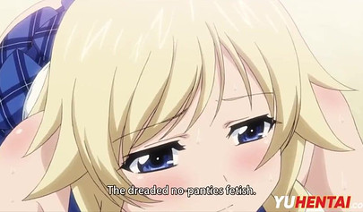 Hentai of a beautiful blonde teen covered in jizz after hardcore pounding