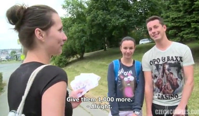 Adorable nubile schoolgirls suck and fuck like real whores in the woods