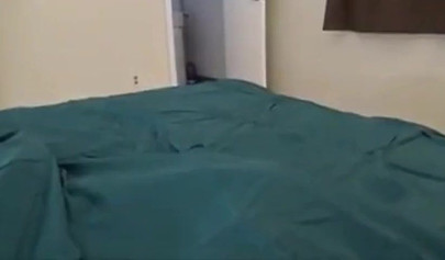 Innocent looking teen licks a penis before getting roughly fucked with it