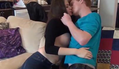 Petite brunette teen eats nasty cum after getting fucked like a hoe