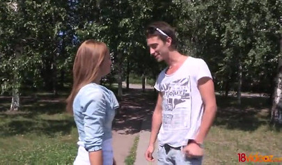 Teen with great body is picked up off the streets and fucked