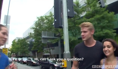 Real alpha chad fucks two 18 year old babes in public space