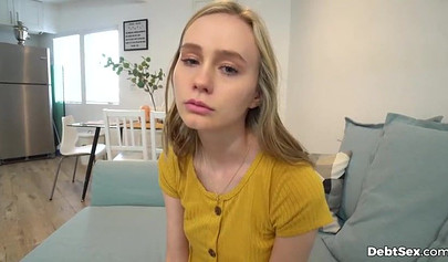 Tiny petite teen slobbers over a BBC and lets it plow her