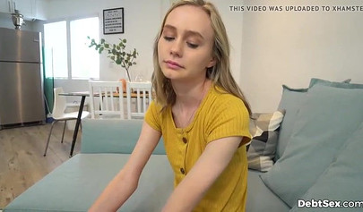 Tiny petite teen slobbers over a BBC and lets it plow her