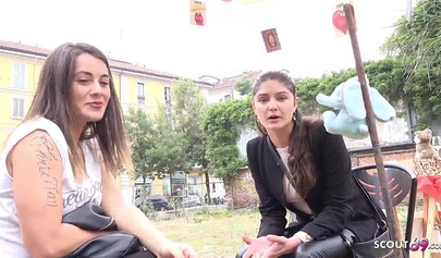 Tattooed nubile in lingerie gets horny so she sucks and gets banged