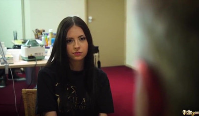 Old man is lucky because he gets to fuck two horny teens