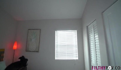 Brunette nubile enjoys getting kissed and serviced by a man before stuffing